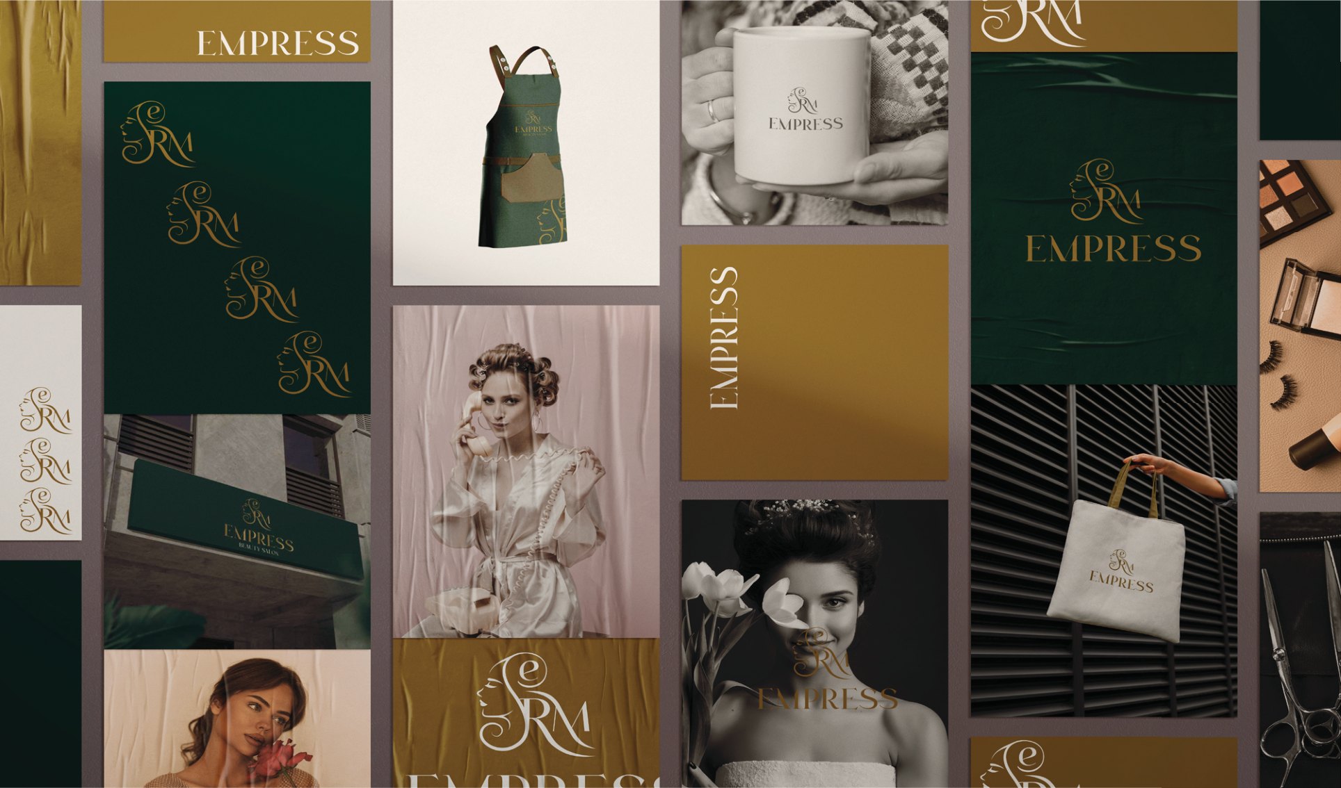 Empress Beauty Salon — Identity