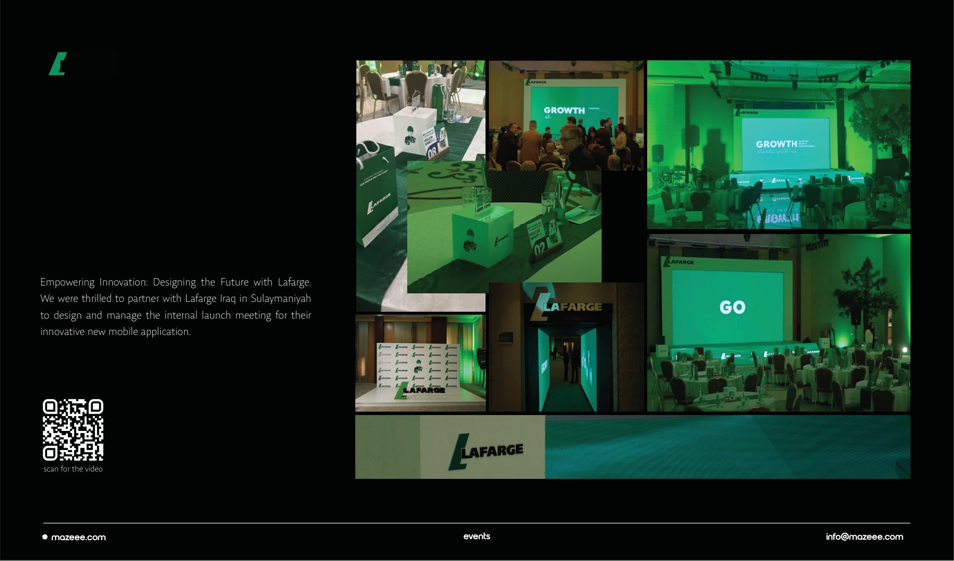 Lafarge — Mobile App Launch